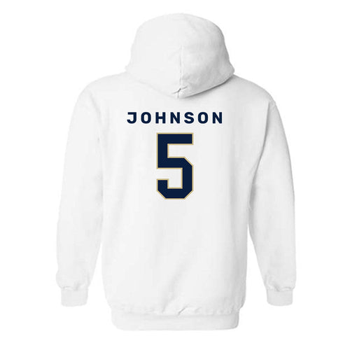 Akron - NCAA Men's Basketball : Tavari Johnson - Classic Shersey Hooded Sweatshirt T-Shirts, Hoodie | PureTeeCo.com (Image 2)