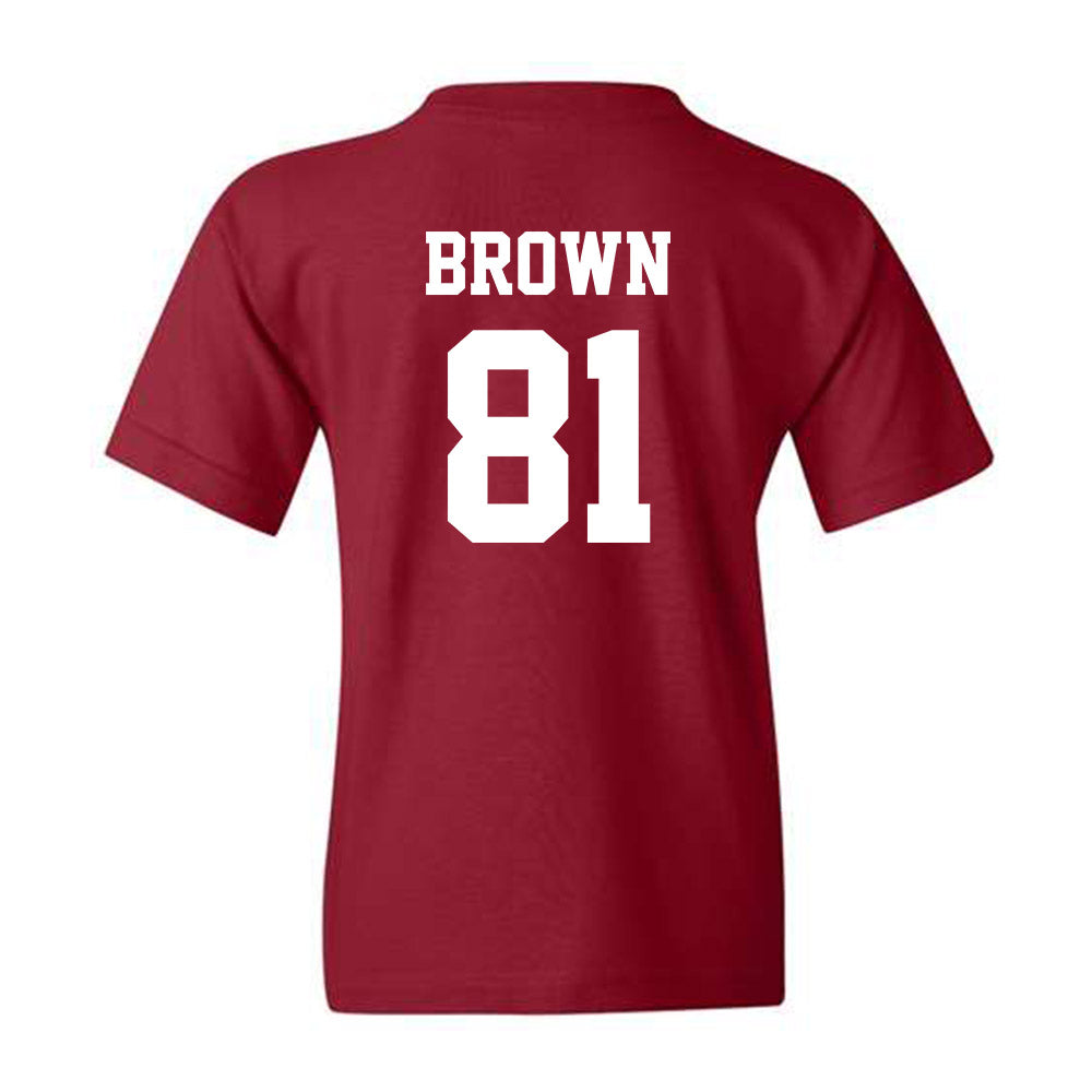 Alabama - Football Alumni : Keith Brown - Youth T-Shirt Style007 Hoodie, Sweatshirt | PureTeeCo.com (Image 2)
