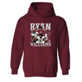 Alabama - NCAA Football :  Ryan Williams  x Roll Tide Willie -  Hooded Sweatshirt Individual Caricature Style006...