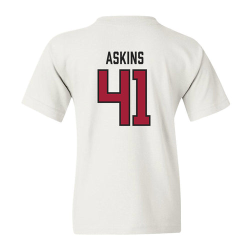 Alabama - Men's Basketball Alumni : Keith Askins - Youth T-Shirt Sports Shersey Hoodie, Sweatshirt | PureTeeCo.com (Image 2)