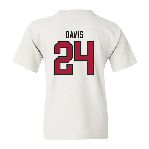 Alabama - Men's Basketball Alumni : Charvez Davis - Youth T-Shirt Hoodie, Sweatshirt | PureTeeCo.com (Image 2)
