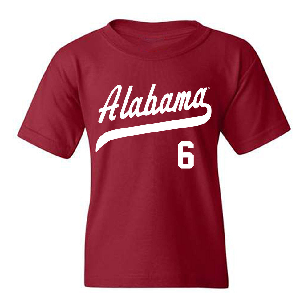Alabama - NCAA Baseball : Beau Bryans - Classic Shersey Youth T-Shirt Style001 Hoodie, Sweatshirt | PureTeeCo.com (Image 1)
