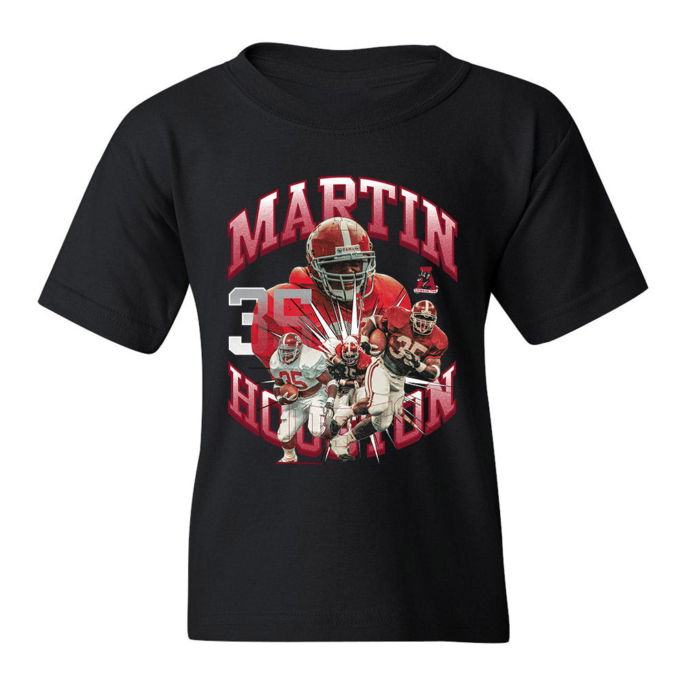 Alabama - Football Alumni : Martin Houston - Youth T-Shirt Player Collage Hoodie, Sweatshirt | PureTeeCo.com