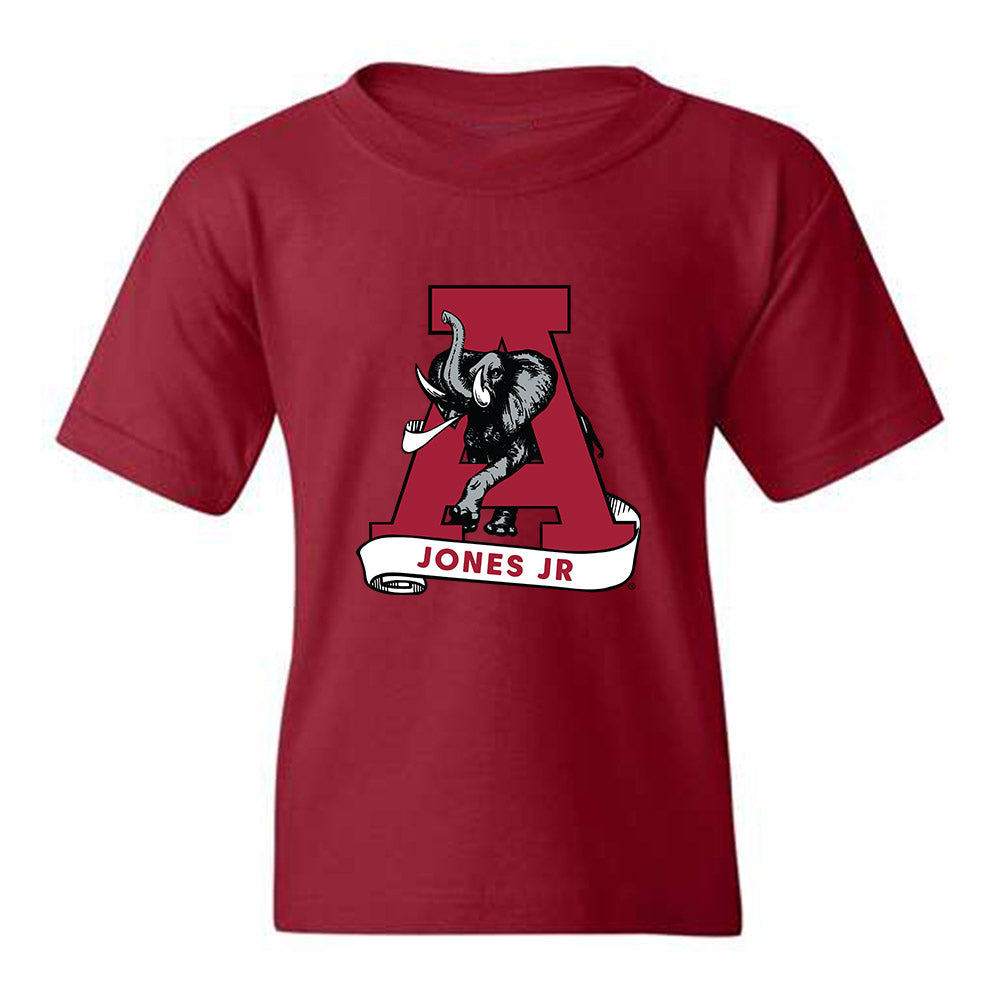Alabama - Football Alumni : Terry Jones Jr - Youth T-Shirt Style002 Hoodie, Sweatshirt | PureTeeCo.com (Image 3)