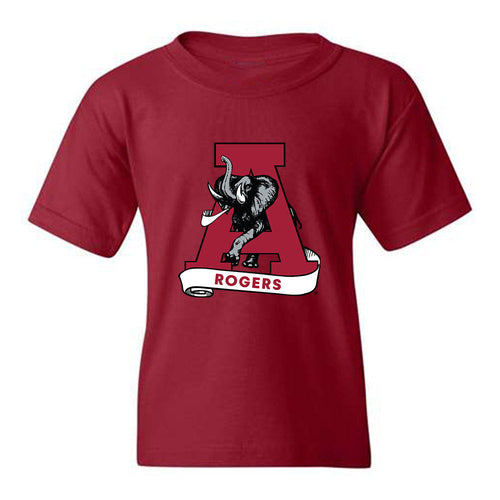 Alabama - Football Alumni : Chris Rogers - Youth T-Shirt Style010 Hoodie, Sweatshirt | PureTeeCo.com (Image 2)