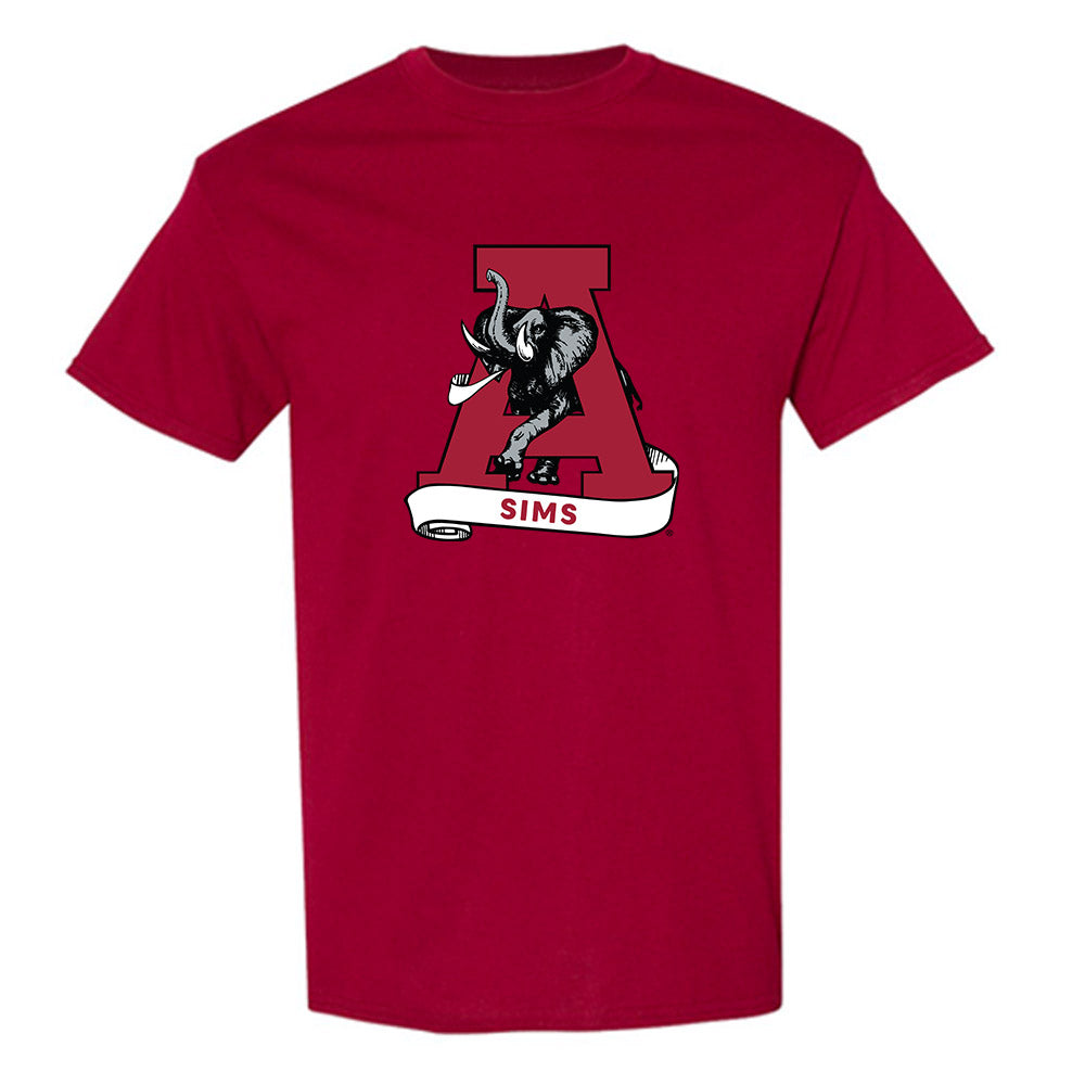 Alabama - Football Alumni : Blake Sims - T-Shirt Style002 Hoodie, Sweatshirt | PureTeeCo.com (Image 4)