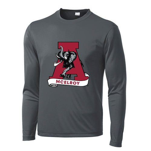 Alabama - Football Alumni : Alan McElroy - Activewear Long Sleeve T-Shirt Hoodie, Sweatshirt | PureTeeCo.com (Image 2)