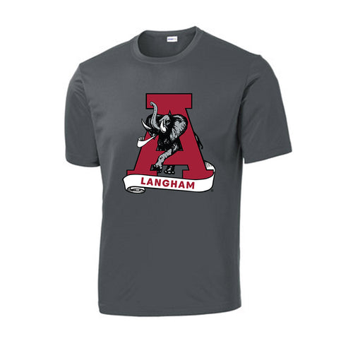 Alabama - Football Alumni : Antonio Langham - Activewear T-Shirt Hoodie, Sweatshirt | PureTeeCo.com (Image 1)