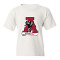 Alabama - Football Alumni : Jackie Sherrill - Youth T-Shirt Style001 Hoodie, Sweatshirt | PureTeeCo.com (Image 1)