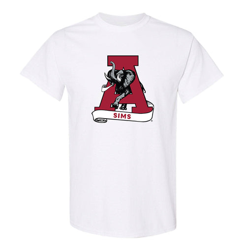 Alabama - Football Alumni : Blake Sims - T-Shirt Style002 Hoodie, Sweatshirt | PureTeeCo.com (Image 1)