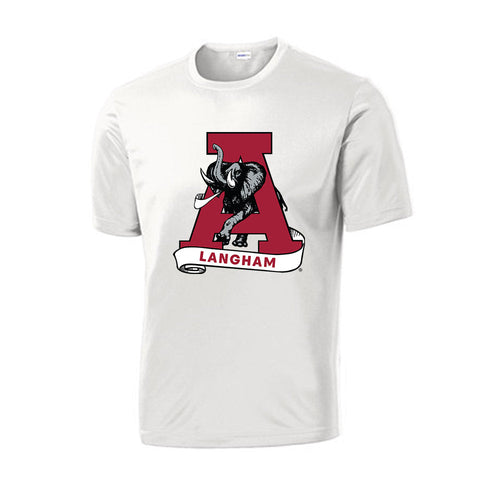 Alabama - Football Alumni : Antonio Langham - Activewear T-Shirt Hoodie, Sweatshirt | PureTeeCo.com (Image 2)