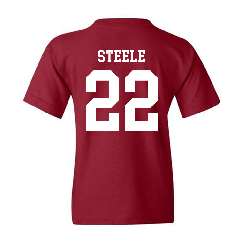 Alabama - Mens Basketball Alumni : Andrew Steele - Youth T-Shirt Hoodie, Sweatshirt | PureTeeCo.com (Image 2)