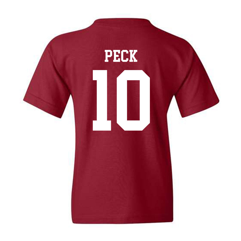 Alabama - Baseball Alumni : John Peck - Youth T-Shirt Hoodie, Sweatshirt | PureTeeCo.com (Image 2)