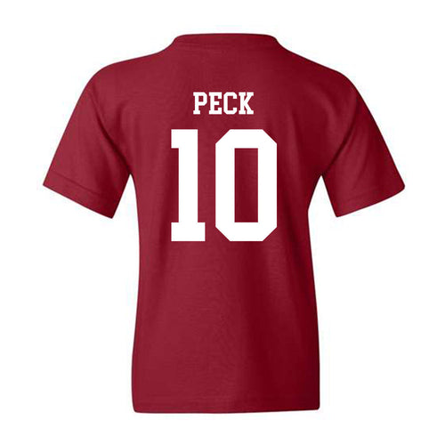 Alabama - Baseball Alumni : John Peck - Youth T-Shirt Hoodie, Sweatshirt | PureTeeCo.com (Image 2)
