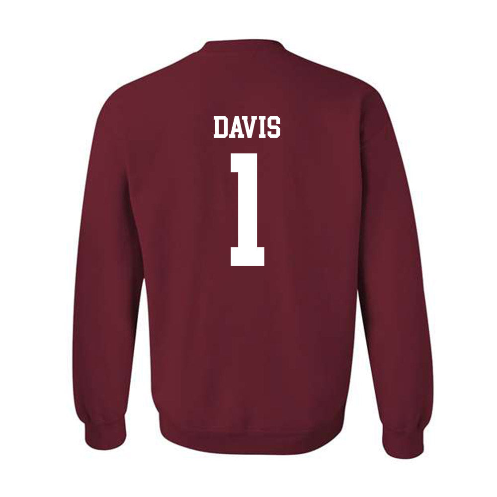 Alabama - Mens Basketball Alumni : Chuck Davis - Crewneck Sweatshirt T-Shirts, Hoodie | PureTeeCo.com (Image 2)