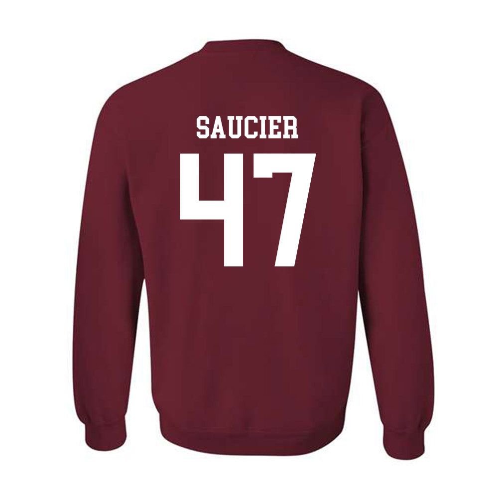 Alabama - Football Alumni : Robert Saucier - Crewneck Sweatshirt T-Shirts, Hoodie | PureTeeCo.com (Image 2)