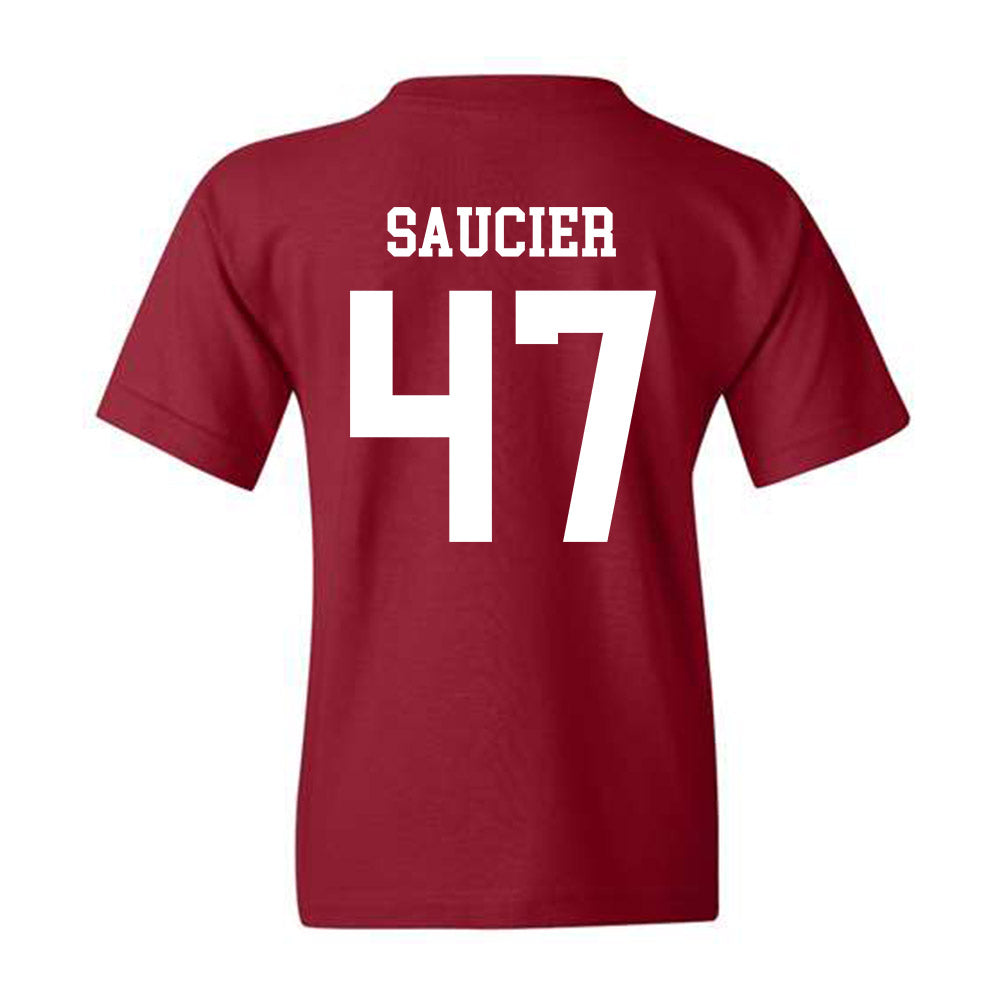 Alabama - Football Alumni : Robert Saucier - Youth T-Shirt Style001 Hoodie, Sweatshirt | PureTeeCo.com (Image 2)