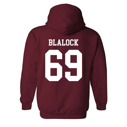 Alabama - Football Alumni : David Blalock - Classic Shersey Hooded Sweatshirt T-Shirts, Hoodie | PureTeeCo.com (Image 2)