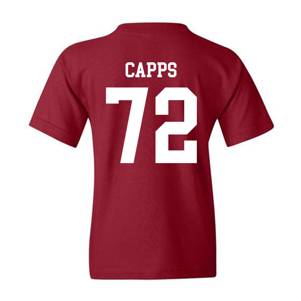 Alabama - Football Alumni : Chris Capps - Youth T-Shirt Style001 Hoodie, Sweatshirt | PureTeeCo.com (Image 2)