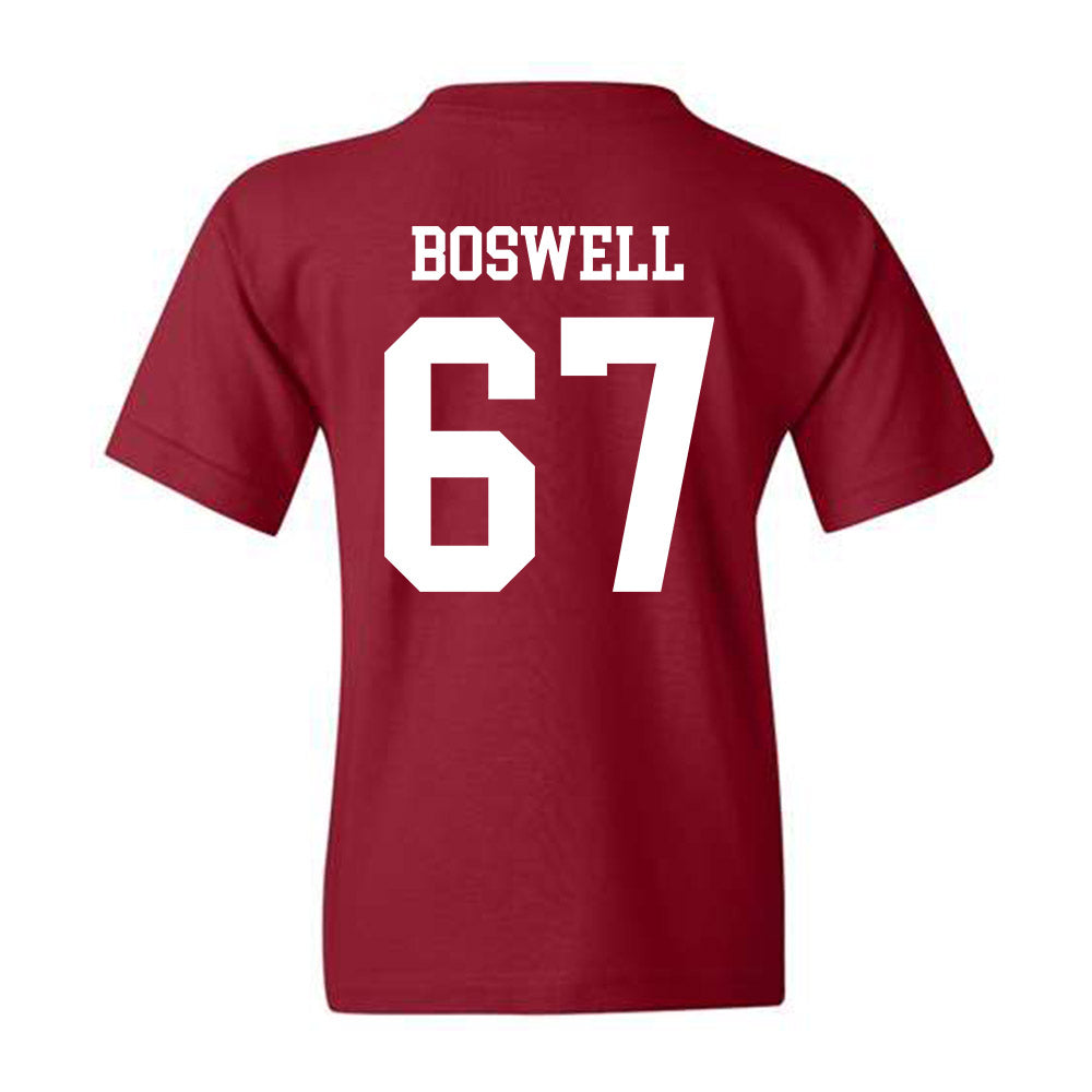 Alabama - Football Alumni : John Boswell - Youth T-Shirt Style001 Hoodie, Sweatshirt | PureTeeCo.com (Image 2)