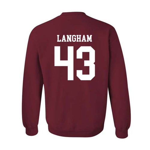 Alabama - Football Alumni : Antonio Langham - Crewneck Sweatshirt Style001 T-Shirts, Hoodie | PureTeeCo.com (Image 2)