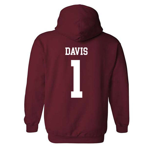 Alabama - Mens Basketball Alumni : Chuck Davis - Classic Shersey Hooded Sweatshirt T-Shirts, Hoodie | PureTeeCo.com (Image 2)