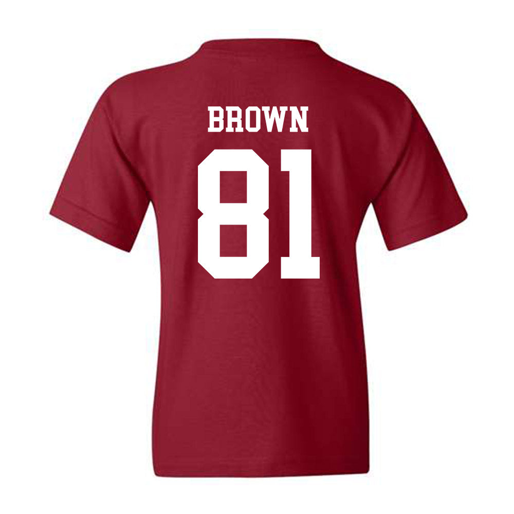 Alabama - Football Alumni : Keith Brown - Roll Tide Youth T-Shirt Hoodie, Sweatshirt | PureTeeCo.com (Image 2)