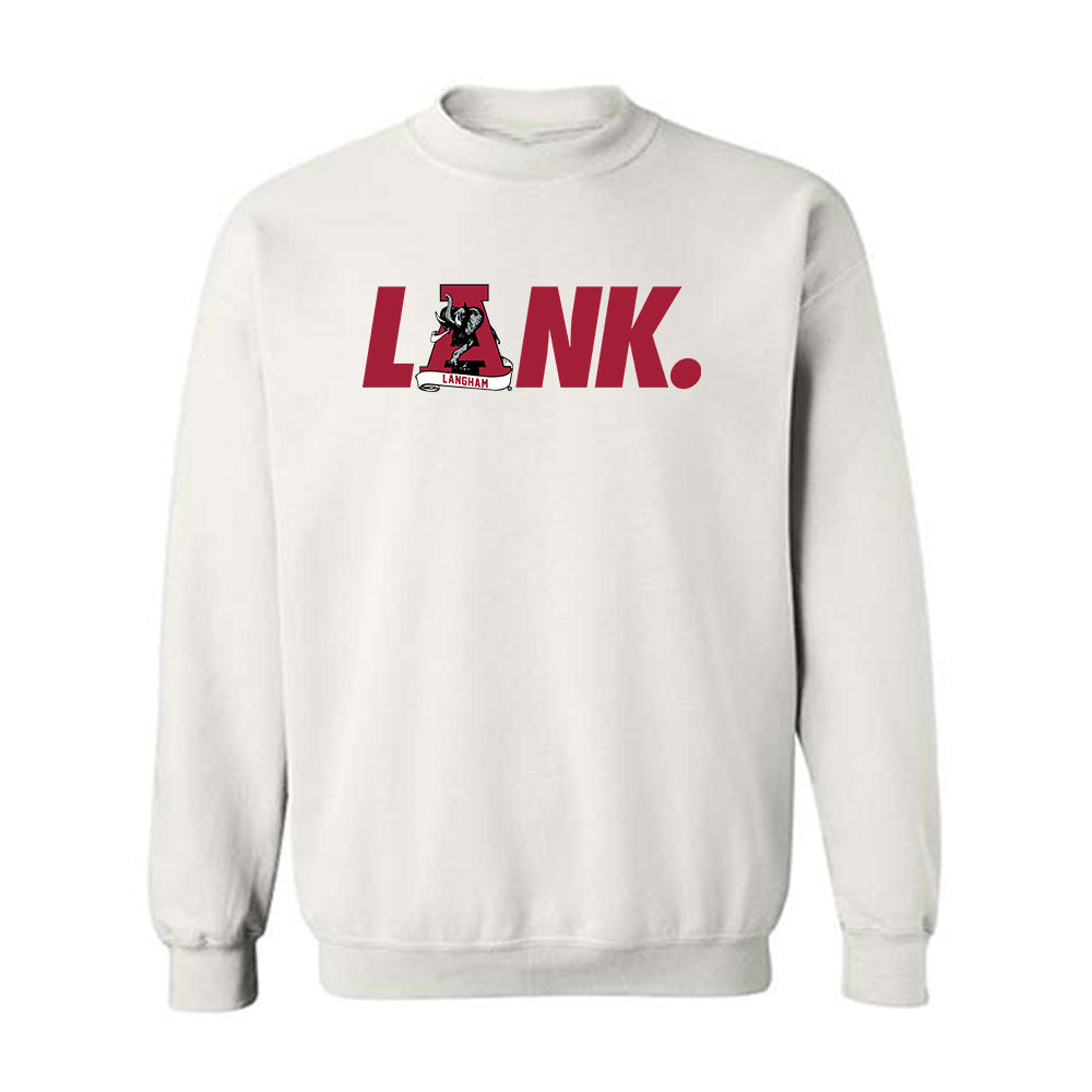 Alabama - Football Alumni : Antonio Langham - LANK Generic Shersey Crewneck Sweatshirt T-Shirts, Hoodie (Image 4)