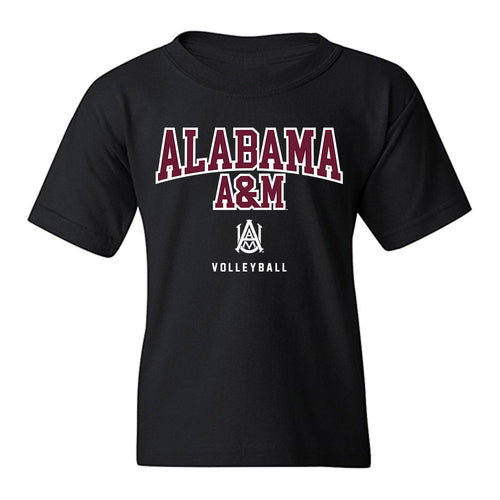 AAMU - NCAA Women's Volleyball : Keyara Scott - Youth T-Shirt Hoodie, Sweatshirt | PureTeeCo.com (Image 1)