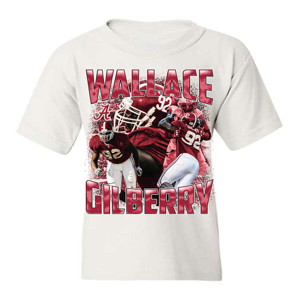 Alabama - Football Alumni : Wallace Gilberry - Player Collage Youth T-Shirt Hoodie, Sweatshirt | PureTeeCo.com