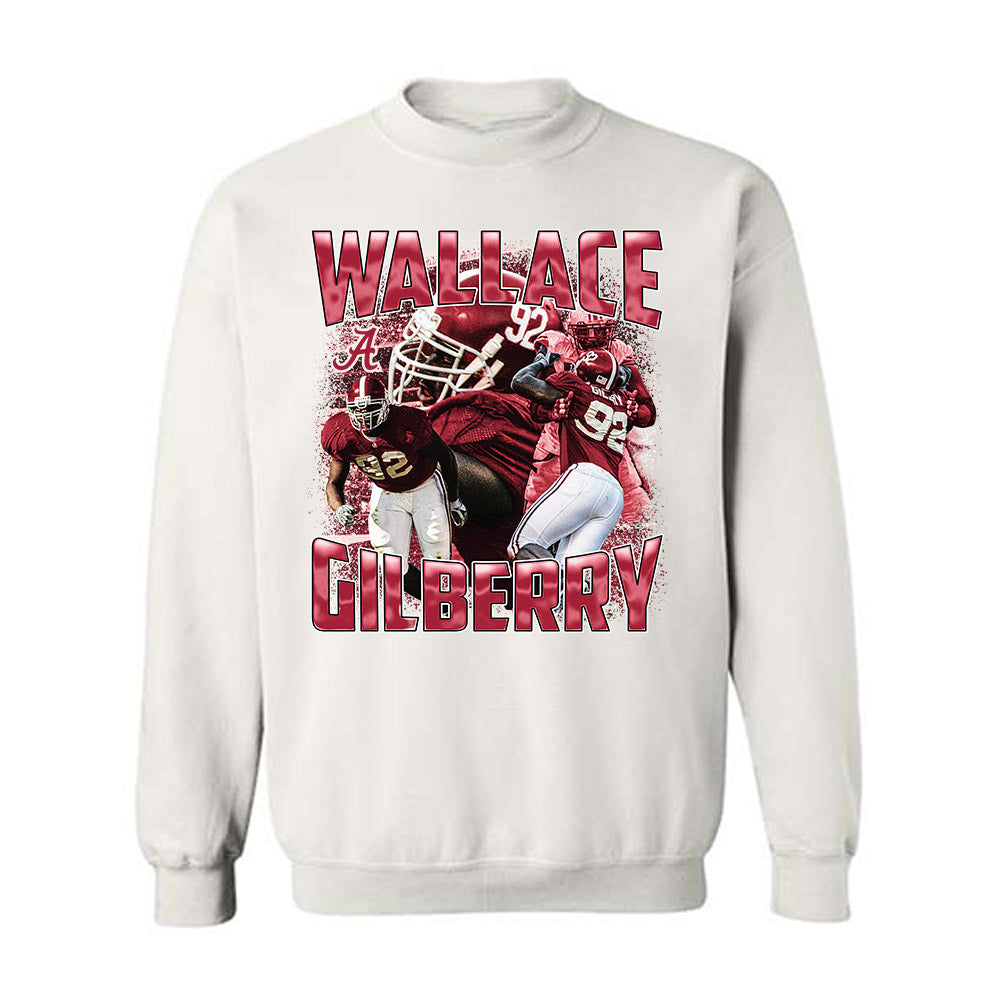 Alabama - Football Alumni : Wallace Gilberry - Player Collage Crewneck Sweatshirt T-Shirts, Hoodie | PureTeeCo.com