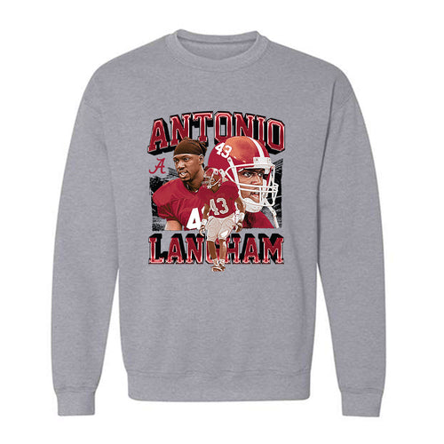 Alabama - Football Alumni : Antonio Langham - Player Collage Crewneck Sweatshirt T-Shirts, Hoodie | PureTeeCo.com