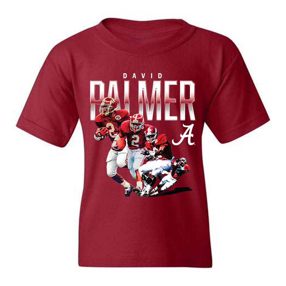 Alabama - Football Alumni : David Palmer - Player Collage Youth T-Shirt Hoodie, Sweatshirt | PureTeeCo.com