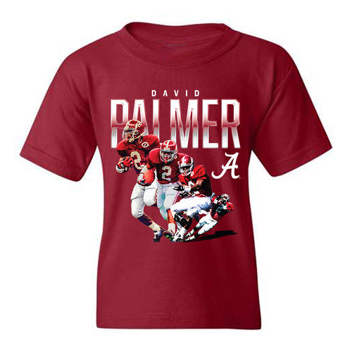 Alabama - Football Alumni : David Palmer - Player Collage Youth T-Shirt Hoodie, Sweatshirt | PureTeeCo.com