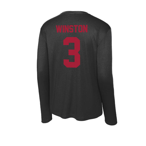 Alabama - Men's Basketball Alumni : Kennedy Winston - Activewear Long Sleeve T-Shirt Hoodie, Sweatshirt (Image 2)
