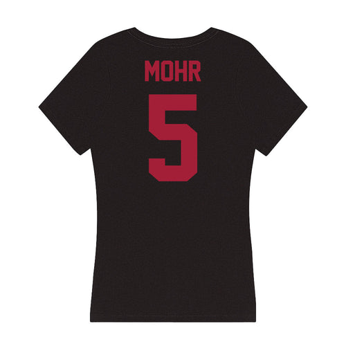 Alabama - Football Alumni : Chris Mohr - Women's V-Neck T-Shirt Hoodie, Sweatshirt | PureTeeCo.com (Image 2)