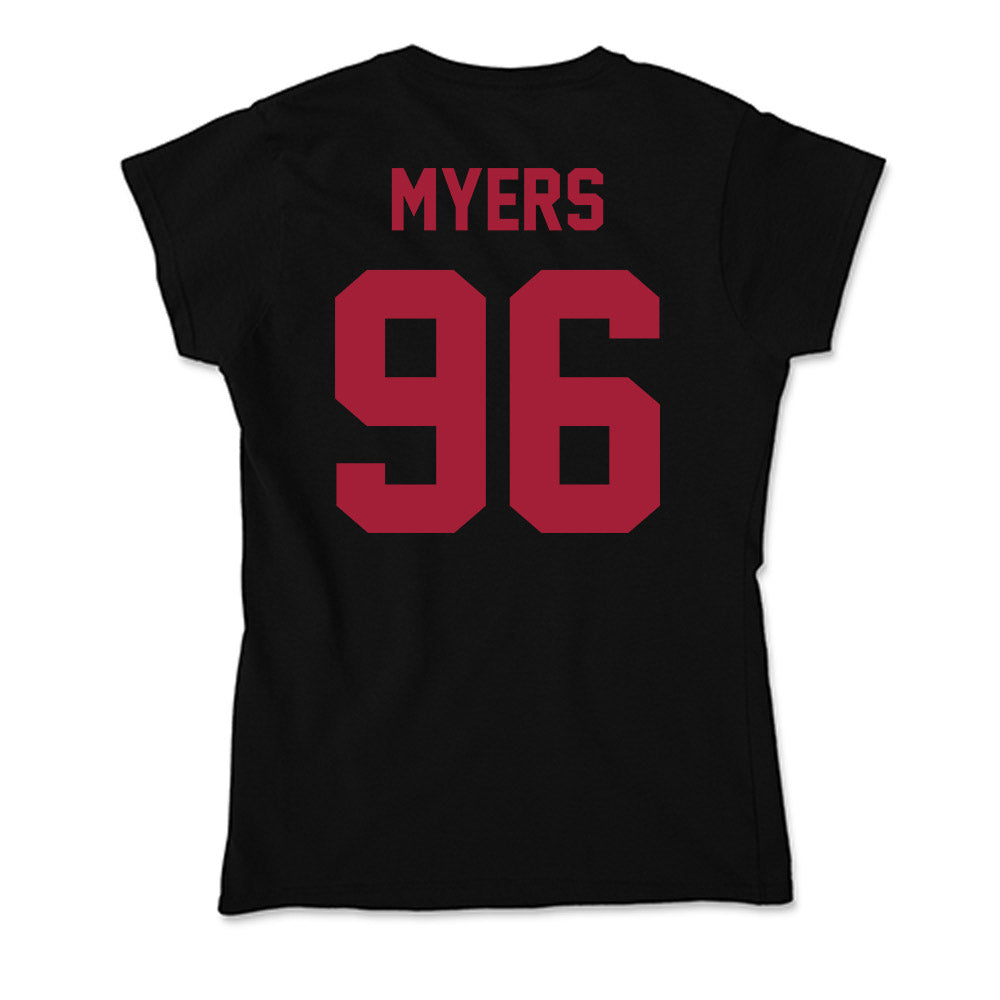 Alabama - Football Alumni : Michael Myers - Soft Style Women‚Äôs T-Shirt Hoodie, Sweatshirt | PureTeeCo.com (Image 2)
