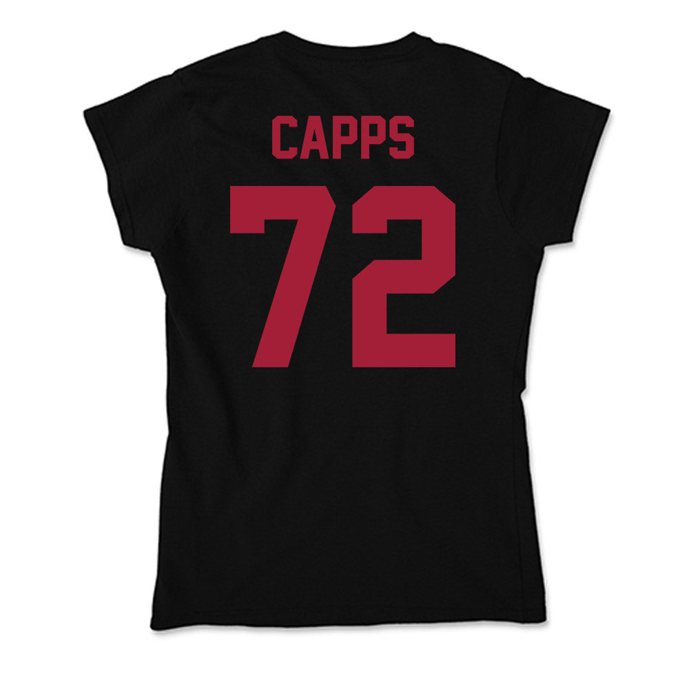 Alabama - Football Alumni : Chris Capps - Soft Style Women‚Äôs T-Shirt Hoodie, Sweatshirt | PureTeeCo.com (Image 2)