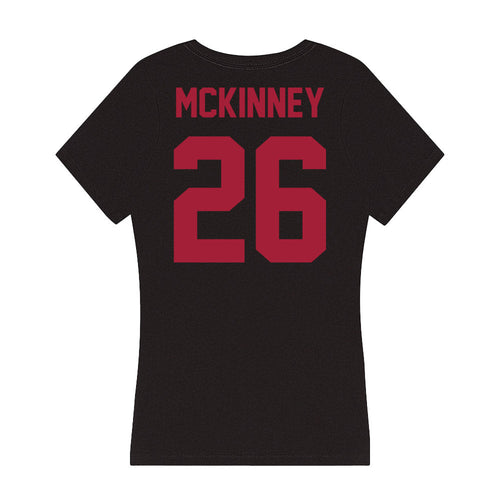 Alabama - Football Alumni : Bobby McKinney - Women's V-Neck T-Shirt Hoodie, Sweatshirt | PureTeeCo.com (Image 2)