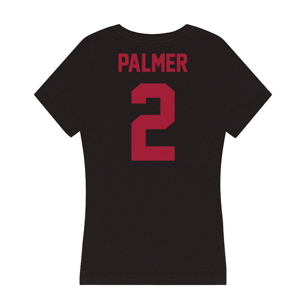 Alabama - Football Alumni : David Palmer - Women's V-Neck T-Shirt Hoodie, Sweatshirt | PureTeeCo.com (Image 2)