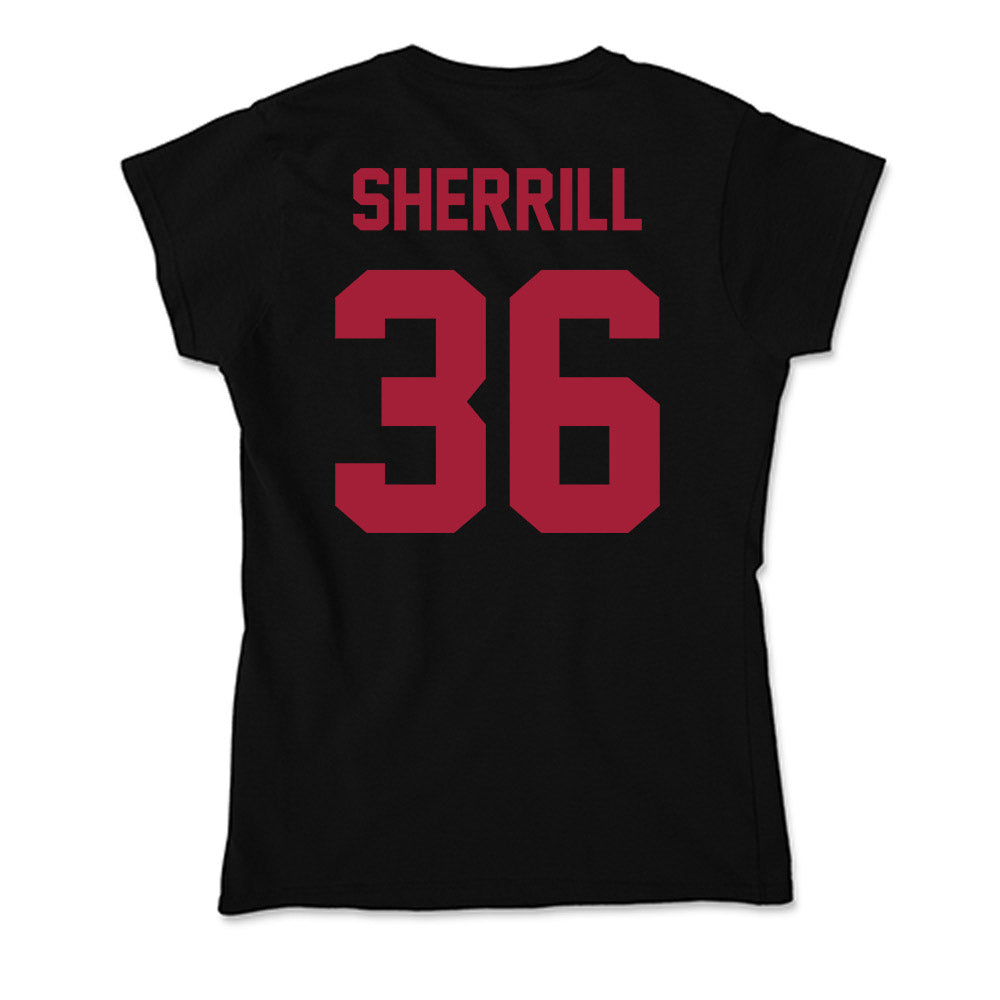 Alabama - Football Alumni : Jackie Sherrill - Soft Style Women‚Äôs T-Shirt Hoodie, Sweatshirt | PureTeeCo.com (Image 2)