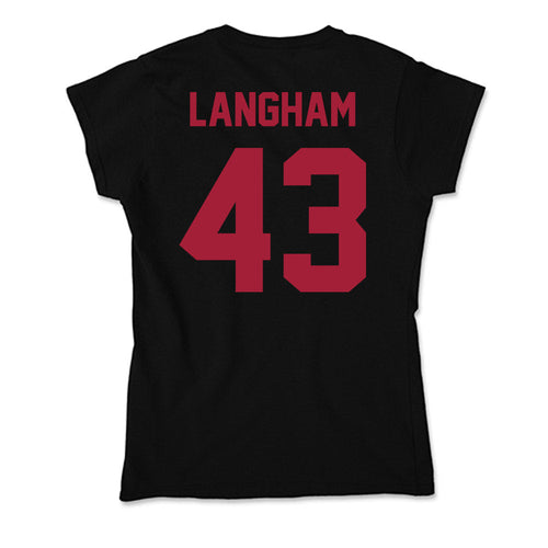 Alabama - Football Alumni : Antonio Langham - Soft Style Women‚Äôs T-Shirt Hoodie, Sweatshirt | PureTeeCo.com (Image 2)