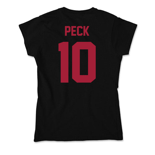 Alabama - Baseball Alumni : John Peck - Soft Style Women‚Äôs T-Shirt Hoodie, Sweatshirt | PureTeeCo.com (Image 2)
