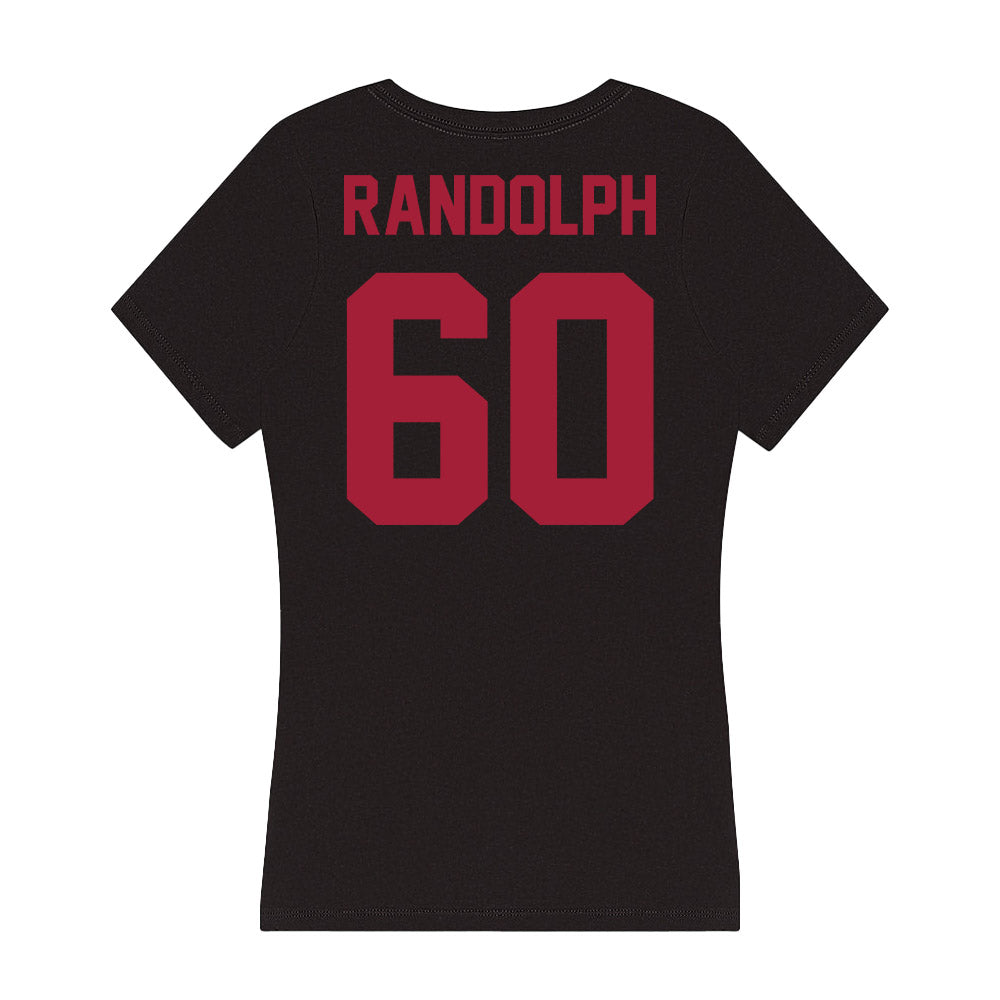 Alabama - Football Alumni : Kendall Randolph - Women's V-Neck T-Shirt Hoodie, Sweatshirt | PureTeeCo.com (Image 2)