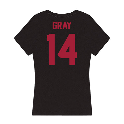 Alabama - Football Alumni : Alan Gray - Women's V-Neck T-Shirt Hoodie, Sweatshirt | PureTeeCo.com (Image 2)