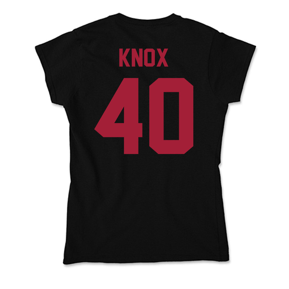 Alabama - Men's Basketball Alumni : Justin Knox - Soft Style Women‚Äôs T-Shirt Hoodie, Sweatshirt | PureTeeCo.com (Image 2)
