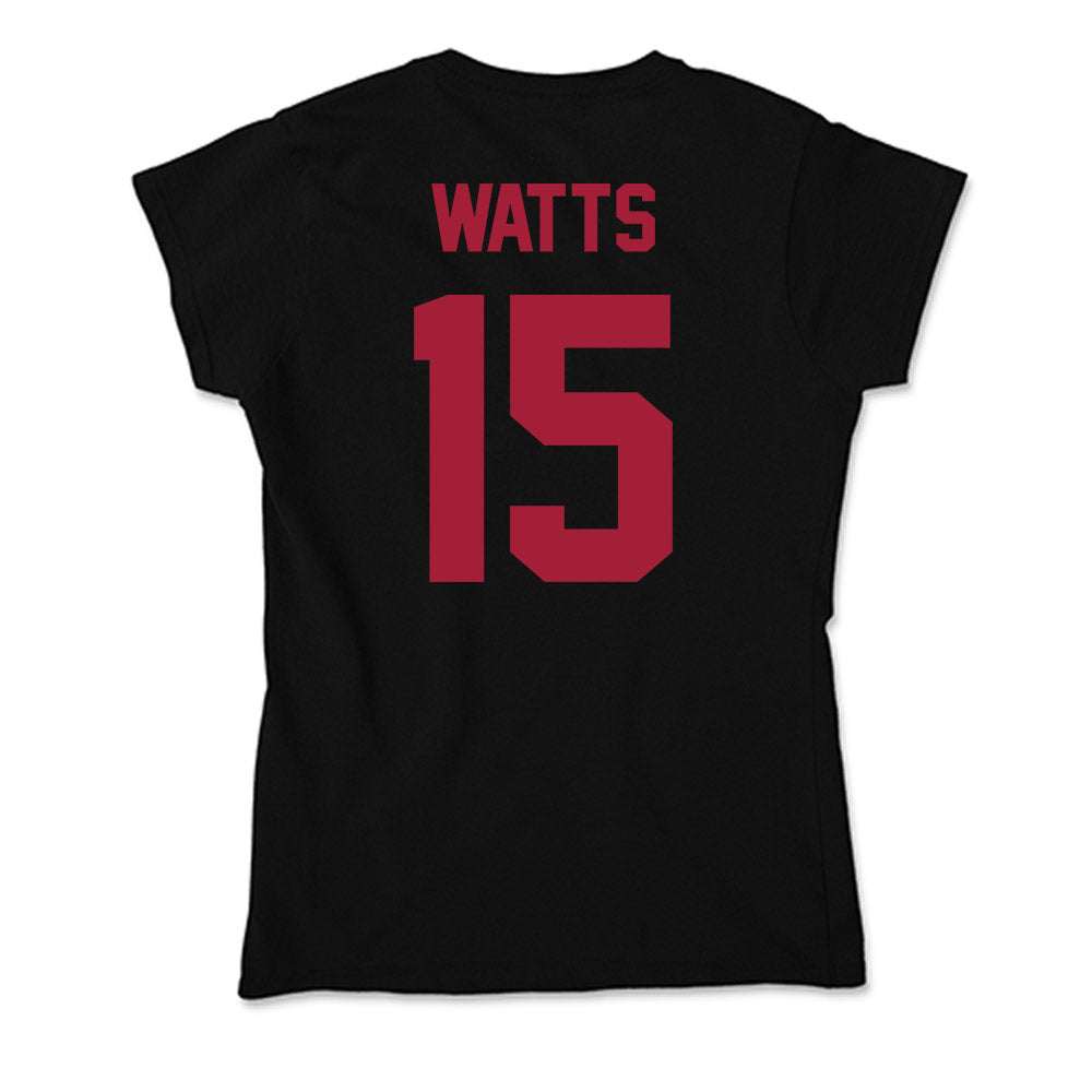 Alabama - Football Alumni : William Watts - Soft Style Women‚Äôs T-Shirt Hoodie, Sweatshirt | PureTeeCo.com (Image 2)