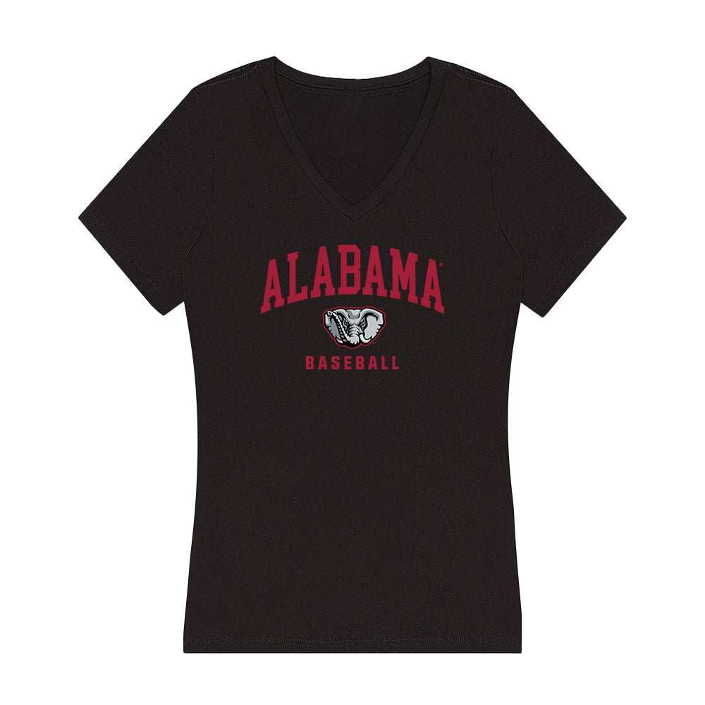 Alabama - NCAA Baseball : Ahmaad Duff - Women's V-Neck T-Shirt Hoodie, Sweatshirt | PureTeeCo.com (Image 1)