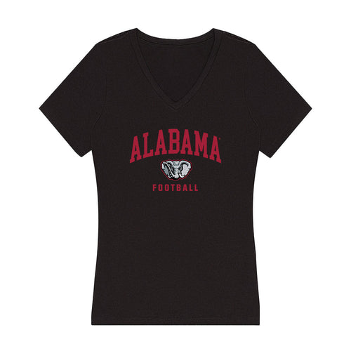 Alabama - Football Alumni : Barry McGee - Women's V-Neck T-Shirt Hoodie, Sweatshirt | PureTeeCo.com (Image 1)