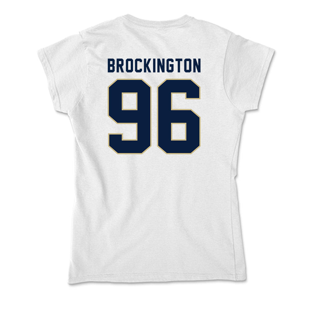 Akron - NCAA Football : Zy Brockington - Soft Style Women‚Äôs T-Shirt Hoodie, Sweatshirt | PureTeeCo.com (Image 2)